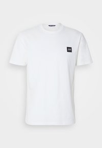 REGULAR  FIT LOGOED PATCH - Osnovna majica kratkih rukava - cream