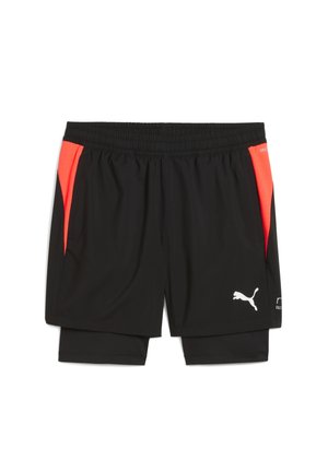 INDIVIDUAL 2-IN-1  - Pantalón corto de deporte - black