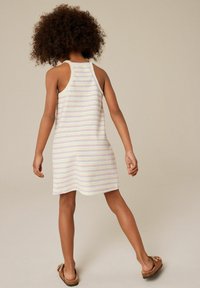 Next RACER REGULAR FIT - Stickad klänning - rainbow stripe