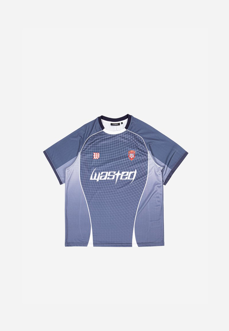 Wasted Paris T-shirt print lichtblauw Wasted Paris T-shirt print lichtblauw