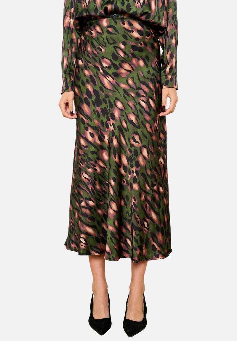 LolaLiza LEOPARD - Krilo A-kroja - bottle green