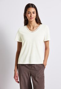 Street One LOOK - T-shirt con stampa - weiß