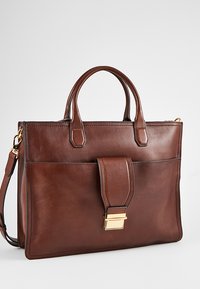 Borsa Secchiello Pelle MARRONE/ORO | The Bridge - Foto 12