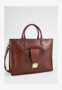 Borsa Secchiello Pelle MARRONE/ORO | The Bridge - Foto 12