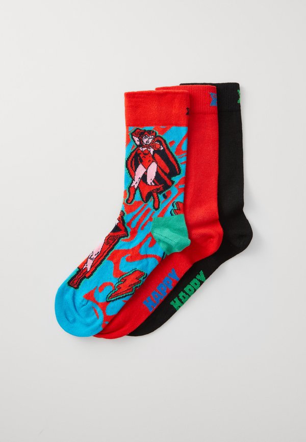SOLID SCARLET WITCH UNISEX 3 PACK - Socks - multi 1