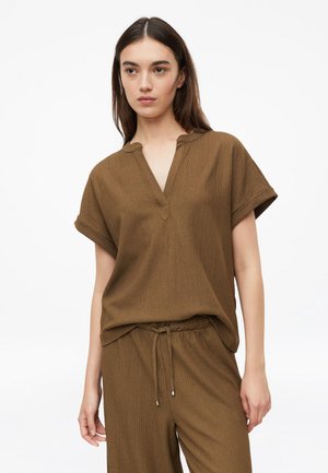 s.Oliver, T-SHIRT - T-shirt print - dunkelbraun