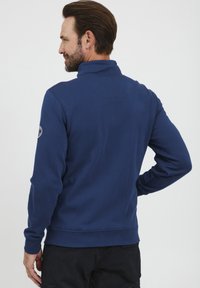 FQ1924 FQLENNE - Športna jopa s kapuco na zadrgo - estate blue