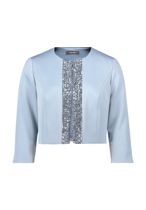 Vera Mont MIT GLANZEFFEKT - Blazer - light steel blue