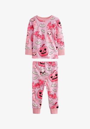HALLOWEEN - REGULAR FIT - Komplet pidžame - pink ghost