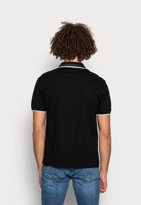 Antony Morato SLIM FIT INMERCERIZED - Polo - black