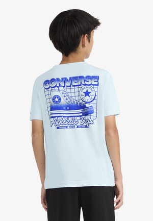 FRONTBACK RETRO TEE - T-shirt con stampa - rained out