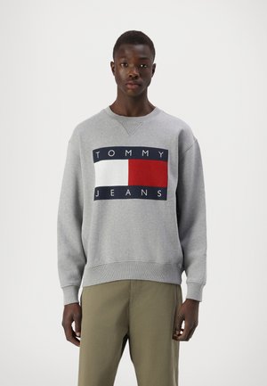 FLAG CREW - Sweatshirt - grey
