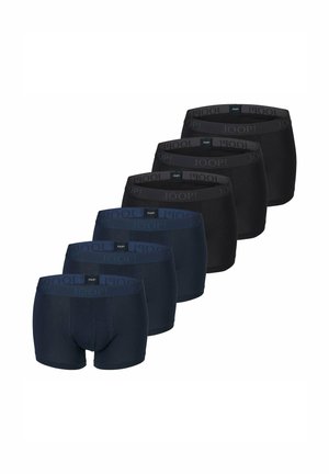 6ER PACK - EVERYDAY STRETCH LOGO EVERYDAY - Boxer aderenti - schwarz/blau