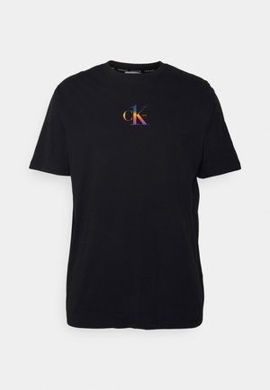 BOX TEE - Pyjamapaita - black