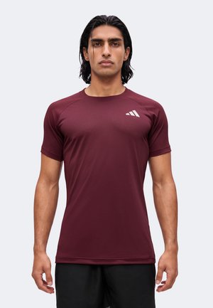 adidas Performance, TEE PRO - Спортна тениска - maroon