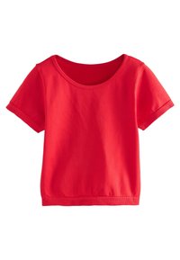 Next REGULAR FIT - SEAMLESS ACTIVE SHORT SLEEVE - T-shirt basic - red