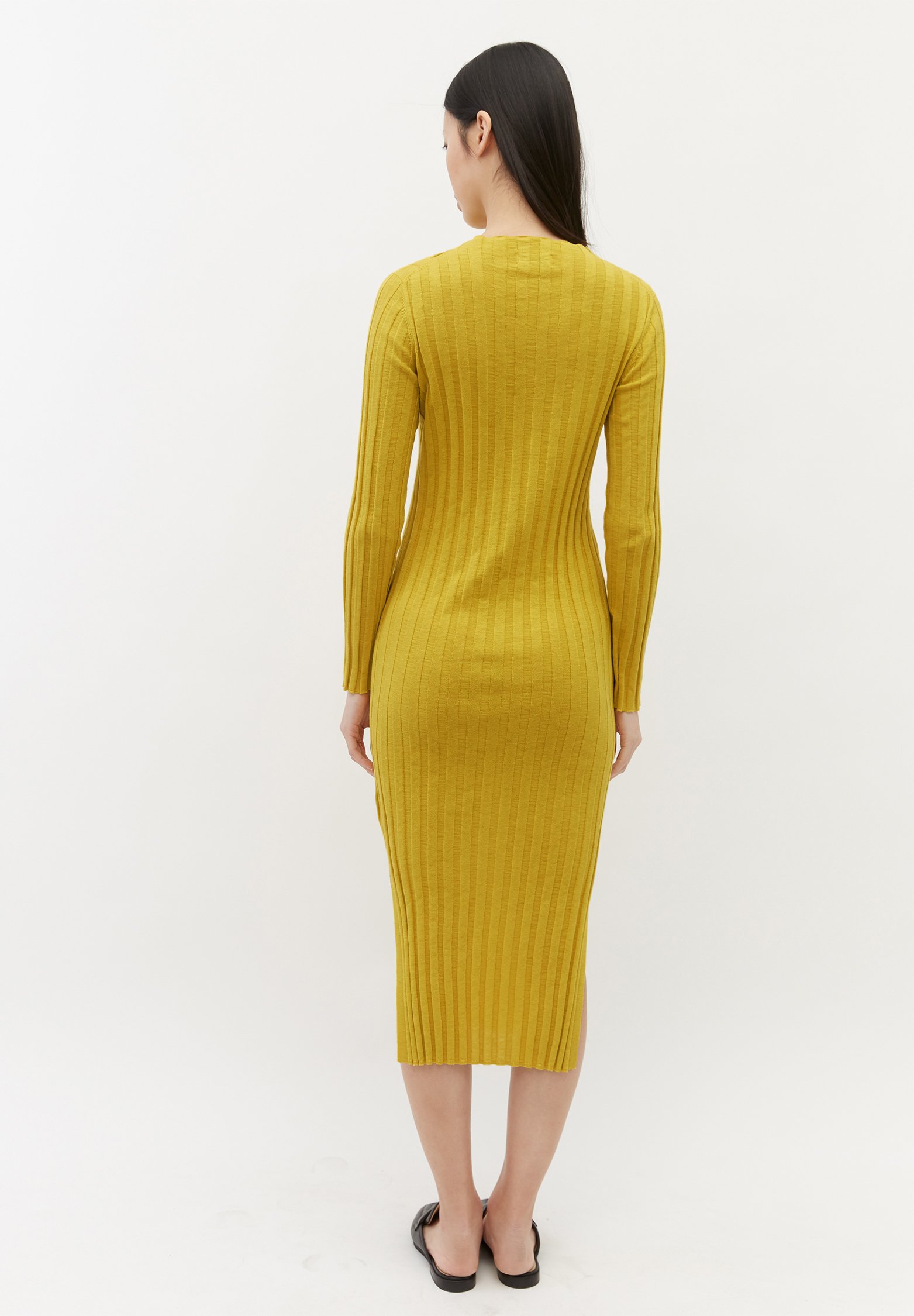 Marc O'Polo Etuikleid - lemon curry/gelb - Zalando.de