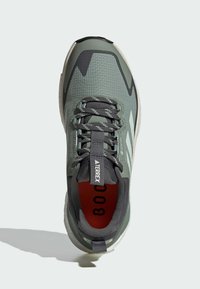 Adidas Terrex FREE HIKER 2 LOW GTX W - Trekingové boty - silver green   linen green   grey