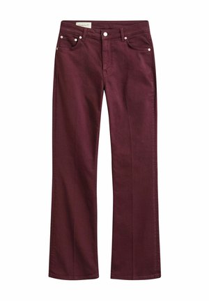 GANT, GANT SLIM FLARED COLOR JEANS - Jean slim - darkened wine