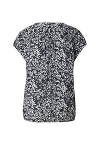 Ausgewählt, navy offwhite flower