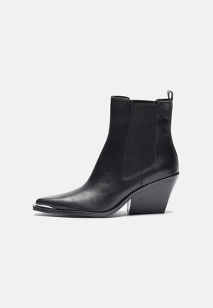 LEATHER - Klasikiniai aulinukai - black