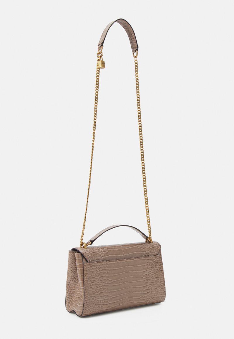 Damen Handtaschen | Guess KATEY FLAP SHOULDER BAG Handtasche light rum/taupe - MI79312 Damen Handtaschen | Guess KATEY FLAP SHOULDER BAG Handtasche light rum/taupe - MI79312