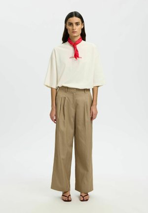 Selected PRINT - Foulard - poinsettia