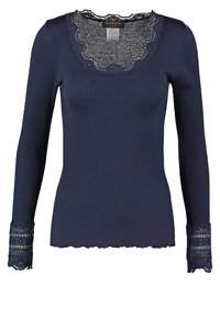 BENITA O NECK - T-shirt à manches longues - navy