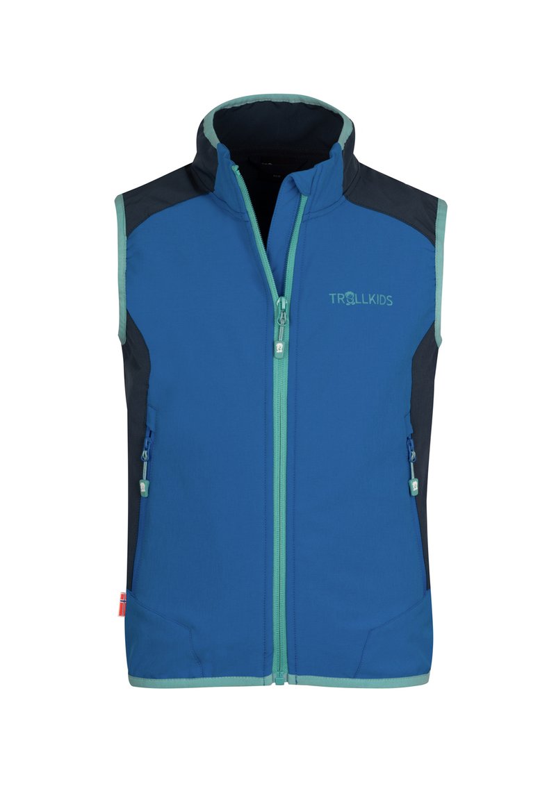 Trollkids Bodywarmer blauw Trollkids Bodywarmer blauw