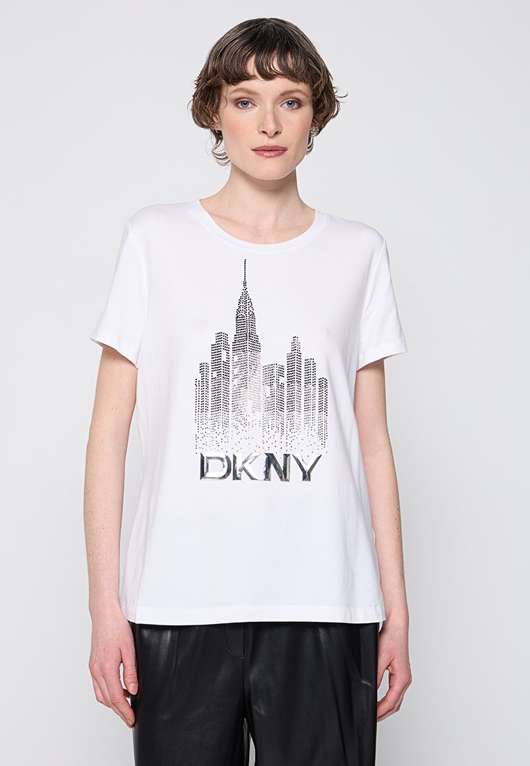 DKNY T-shirt print wit