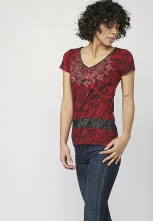 Koroshi T-shirts print - rojo