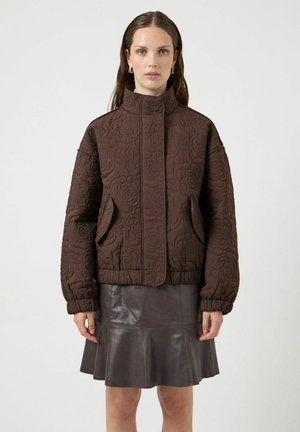 Lichte jas - chocolate brown