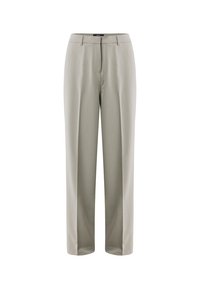 Wide Leg Pantalon - Broek - khaki