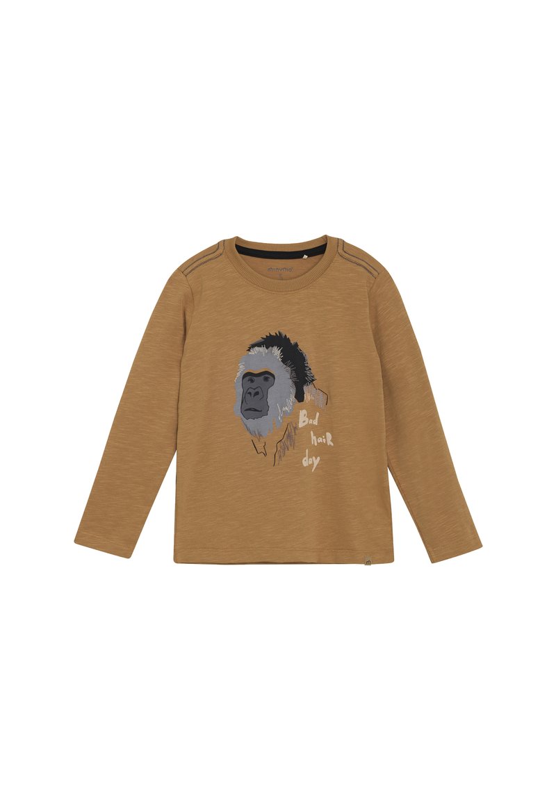 Minymo Langarmshirt - brown sugar