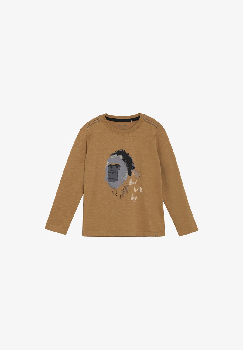 Minymo Langarmshirt - brown sugar