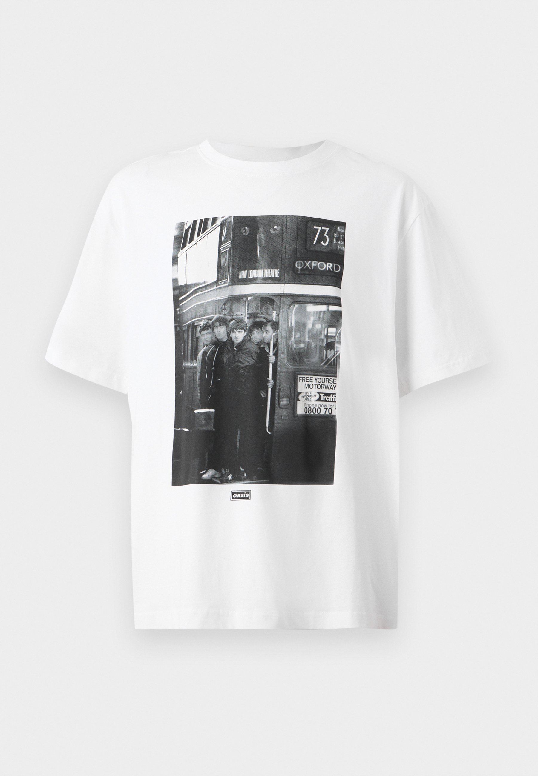 Only & Sons ONSOASIS - Print T-shirt - bright white/white