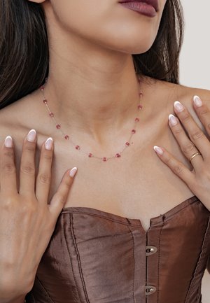 Hey Happiness, CORAL BEAD - Collier - silver-coloured