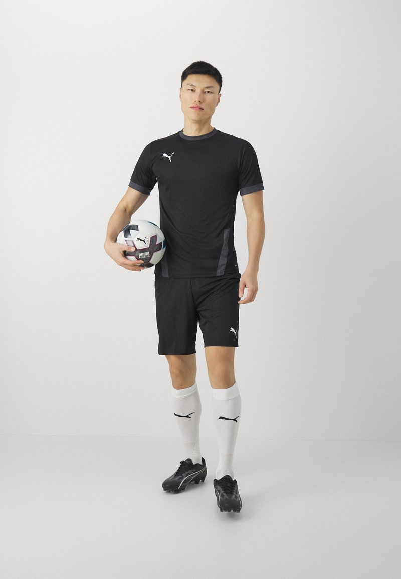 Puma TEAMGOAL SHORTS - Sportovní kraťasy - black/white