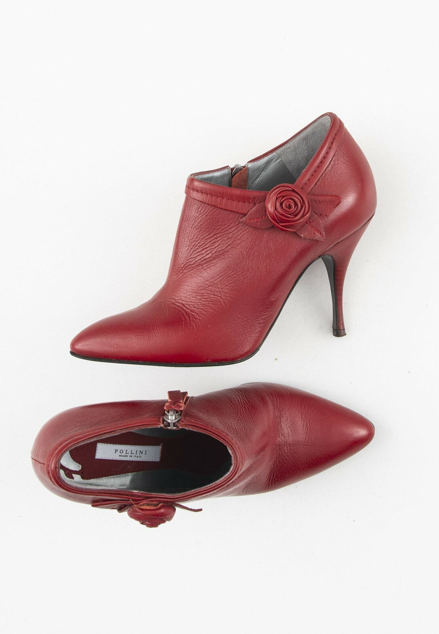 Pollini Botines de tacón - red/rojo - Zalando.es