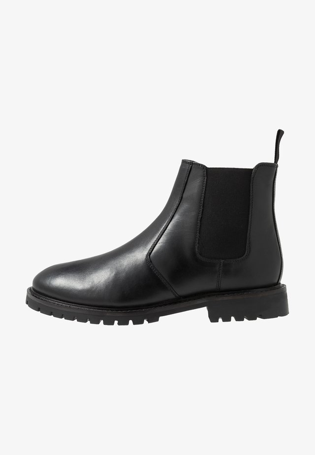 EXTRA WIDE CHELSEA BOOT WITH INSIED ZIP - Classic ankle boots - black