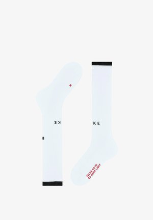 FALKE, RU COMPRESSION ENERGY LIGHT M RUNNING KNIESTRÜMPFE - Kniekousen - white