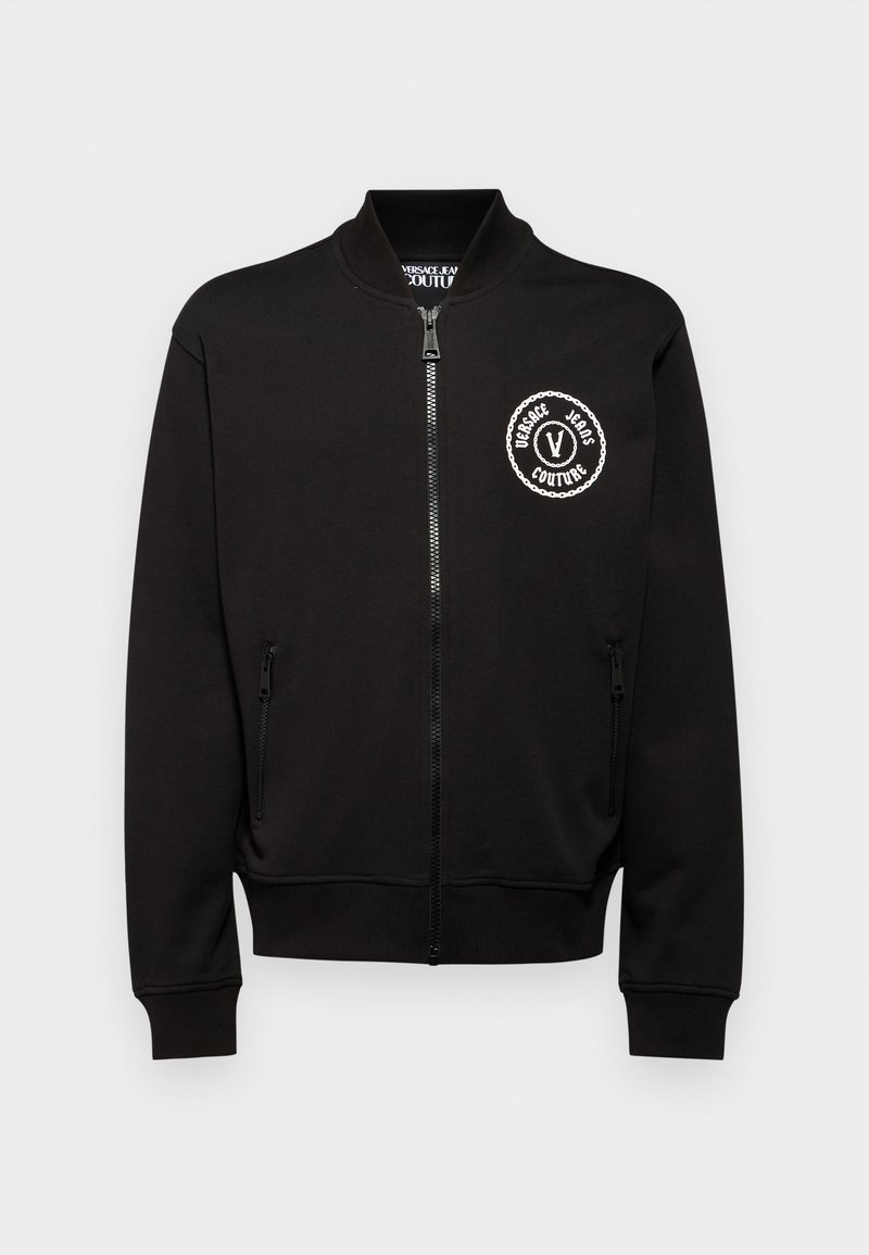 Versace Jeans Couture Sweater met rits zwart