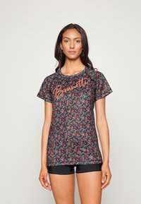 Brunotti LINNO TEA WOMEN RASHGUARD - T-shirt estampada - bubblegum pink