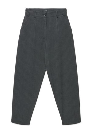Calliope, PANTALONE LUNGO FANTASIA - Pantaloni - var grigio scuro melange