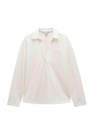 TALLIE RELAXED FIT COLLARE - Bluză polo - chalk