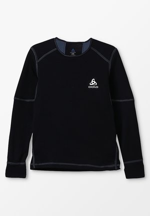 CREW NECK X-WARM               - Caraco - black