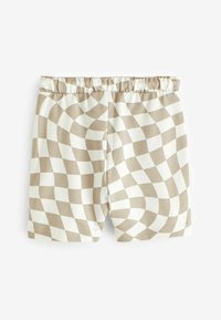 Next CHECKERBOARD REGULAR FIT - Shorts - stone