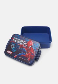 Kidzroom LUNCH BOX SPIDER MAN LET'S EAT SNACK BOX 3IN1 DRINKING BOTTLE  UNISEX SET - Lunch box - navy/red