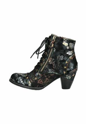 Cowboy/biker ankle boot - bronze