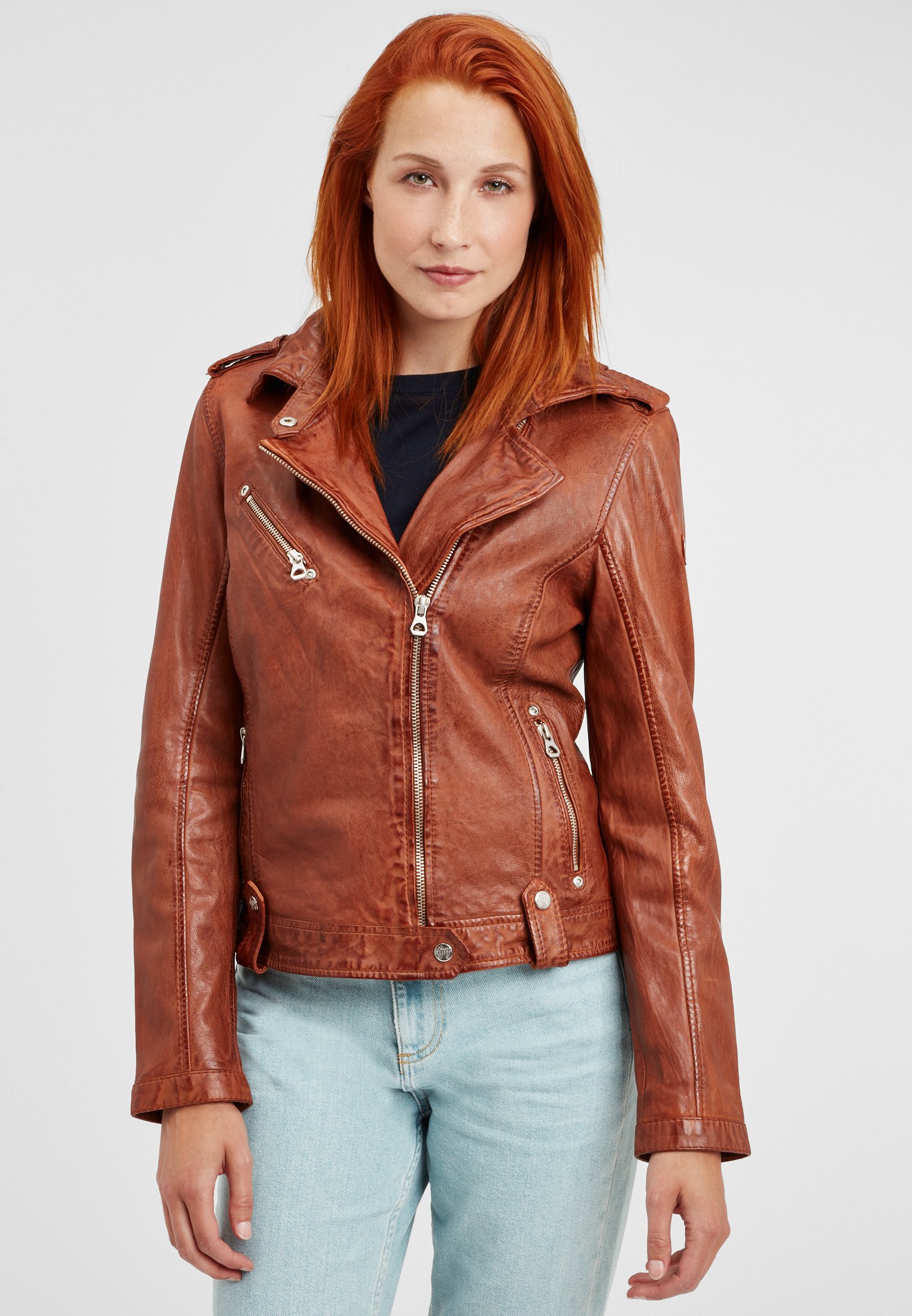 Gipsy GGFAMOS LAMAXV Leren jas cognacCognac Zalando.nl Gipsy STACY Leren jas cognacCognac Zalando.nl